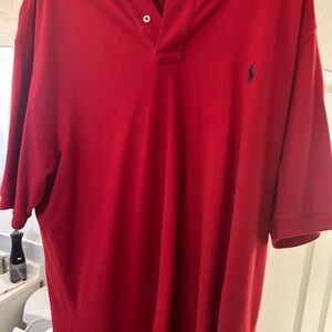 Vibrant Red Polo Shirt by [Brand]